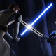 Pre Viszla takes the Darksaber into action against a Jedi for the first time in generations.